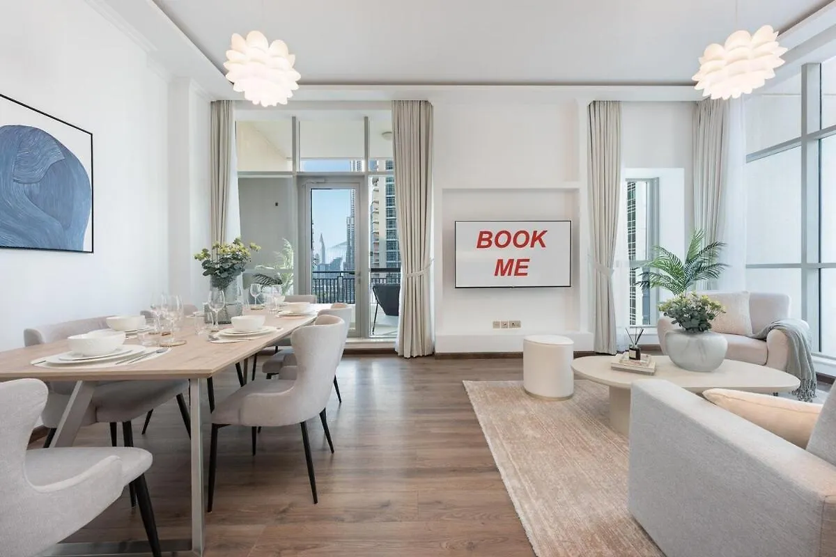 Apartment Elite 2-Bedroom Flat In Downton With Burj Khalifa View! Dubai