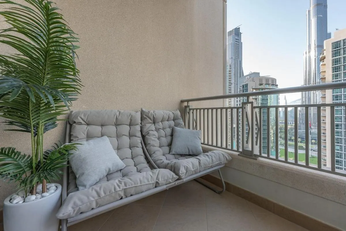 Elite 2-Bedroom Flat In Downton With Burj Khalifa View! Dubai