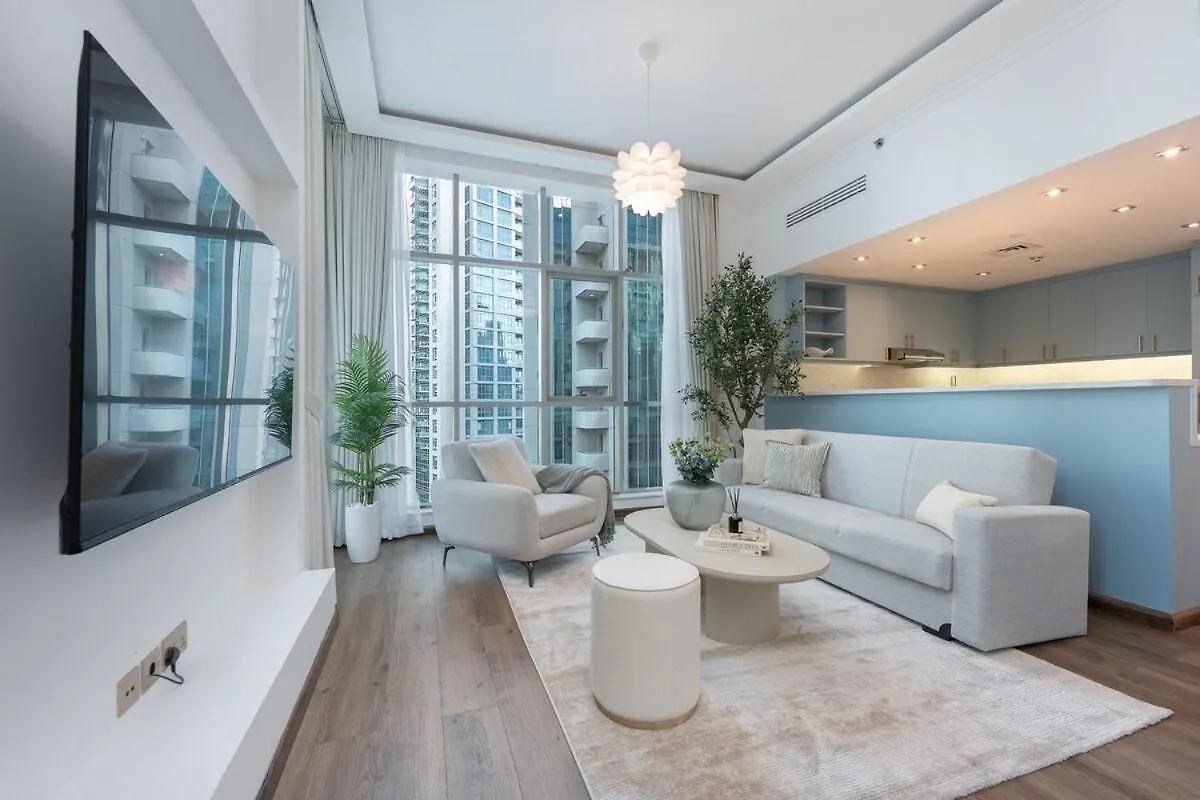 Elite 2-Bedroom Flat In Downton With Burj Khalifa View! Dubai