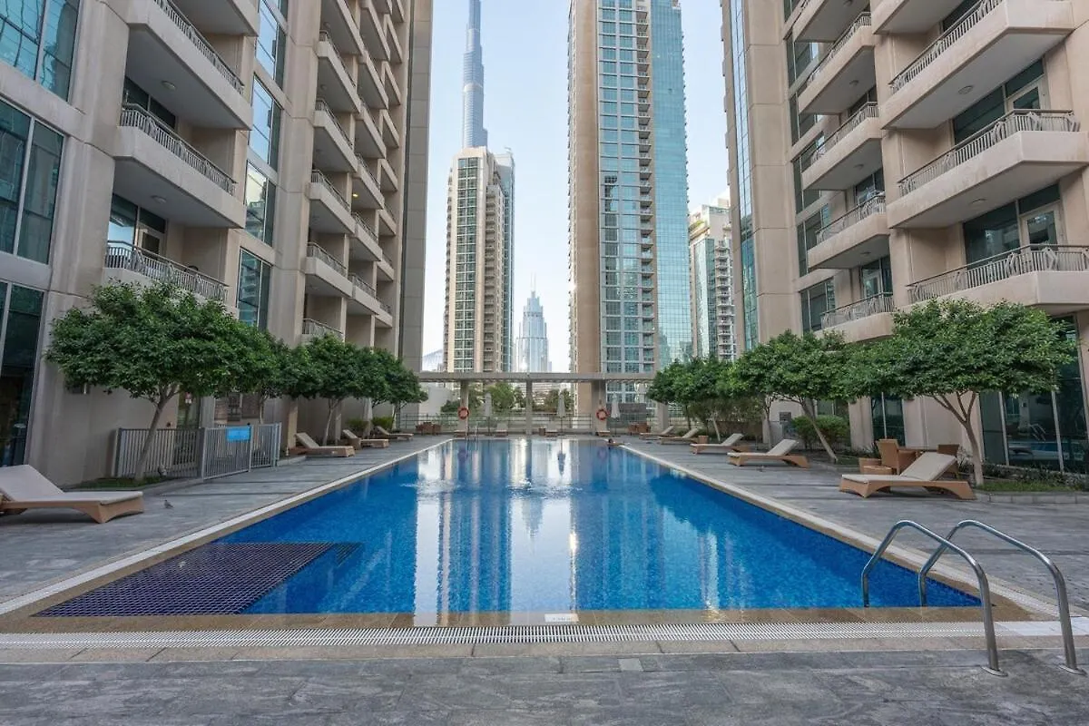 Elite 2-Bedroom Flat In Downton With Burj Khalifa View! Dubai Apartment