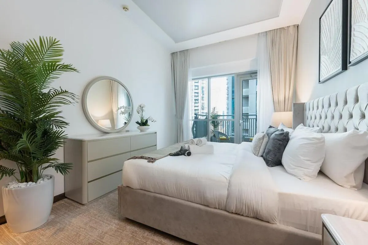 Elite 2-Bedroom Flat In Downton With Burj Khalifa View! Dubai